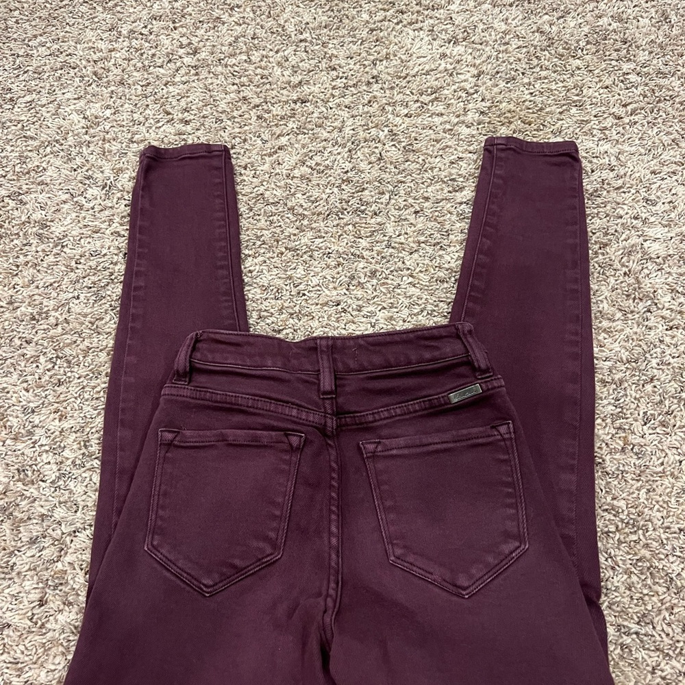 KanCan burgundy jeans